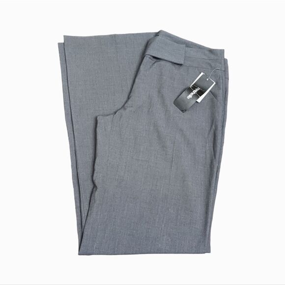 My Michelle Grey Dress Slacks Size 11 NWT! - Picture 6 of 9